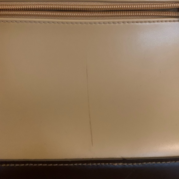 Tan & Brown Leather Purse - Picture 4 of 7